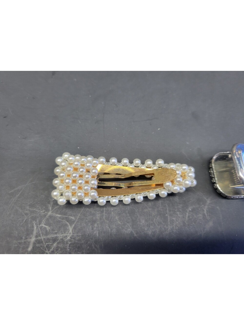 3 Pc SOHO Girls Hair Clip Alligator Barrette - Rhinestone, Pearl, & Jeweled - Picture 12 of 13